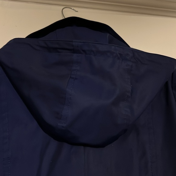 Anne Klein Coat full zip hooded coat for women. Size L - Picture 6 of 8